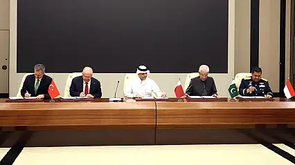 Doha'da tarihi savunma zirvesi: Türkiye, Katar, Pakistan ve Endonezya arasında 'Bedir' anlaşması