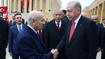 KAAN detayı... Cumhurbaşkanı Erdoğan Anıtkabir'deki törene damga vurdu