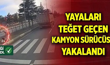 Bakan Yerlikaya paylaştı: Kütahya'da yayaları teğet geçen kamyon sürücüsü yakalandı