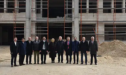 Bakan Yardımcısı Ökten, Konya İmam Hatip Lisesi inşaatını inceledi