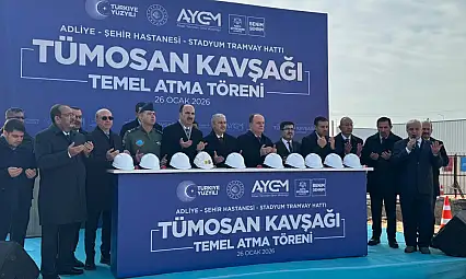 Konya'da trafiği rahatlatacak hamle! TÜMOSAN Kavşağı'nda temel atıldı