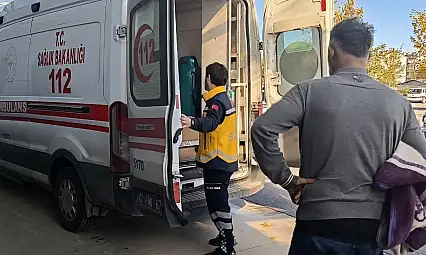Konya'da yaşlı kadın ikinci kattan düştü