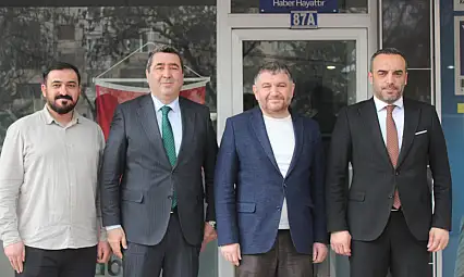 SGK ve İŞKUR Müdürü, Yeni Haber'i ziyaret etti