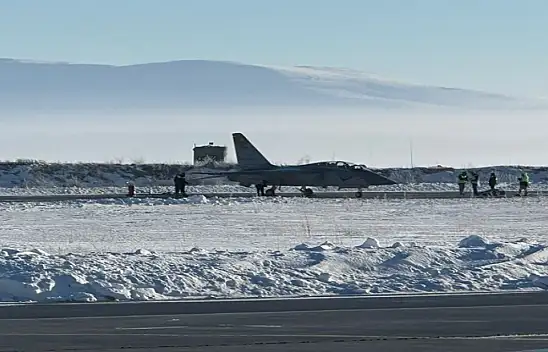 HÜRJET kardan adam oldu: Erzurum'un soğuğunda tam performans