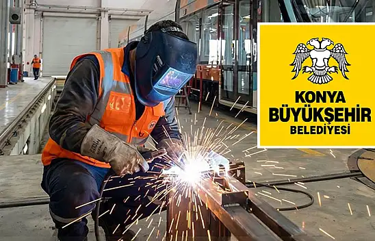 Konya Büyükşehir Belediyesi tramvay bakımı için 40 usta alacak