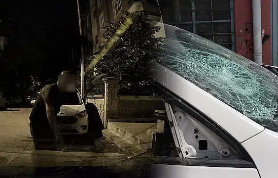 Konya'da park kavgasında komşu dehşeti: Otomobili 100 bin liralık hasarla parçaladı