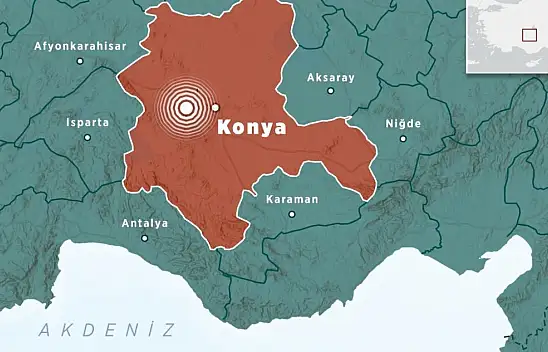 Konya'da yer altında neler oluyor? Gece boyu 3 sarsıntı