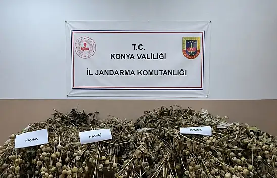 Konya Jandarması zehir tacirlerine göz açtırmıyor: 15 günlük bilançoda 5 tutuklama!