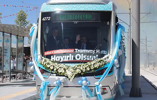 Konya'ya müjde! Yeni tramvay hattı açıldı