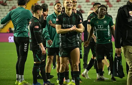 Konyaspor kampından gitti, böyle veda etti