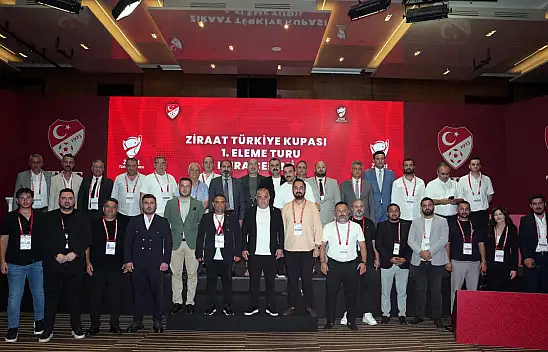 Ziraat Türkiye Kupası'nda heyecan başladı: 1. Eleme turu kuraları çekildi