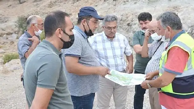 Devam eden gölet  projelerinde inceleme