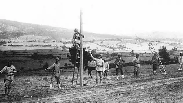 Osmanlı'da telgraf haberleşmesi  166 yıl önce yapıldı