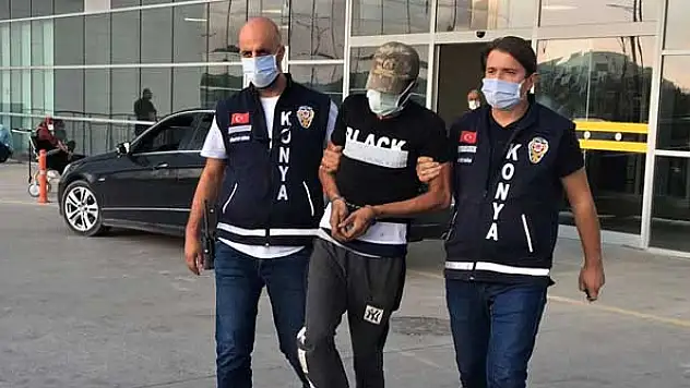 Konya'da polise bıçak çeken şüpheli tutuklandı