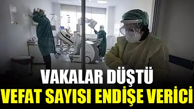 Vakalar düştü, vefat sayısı endişe verici