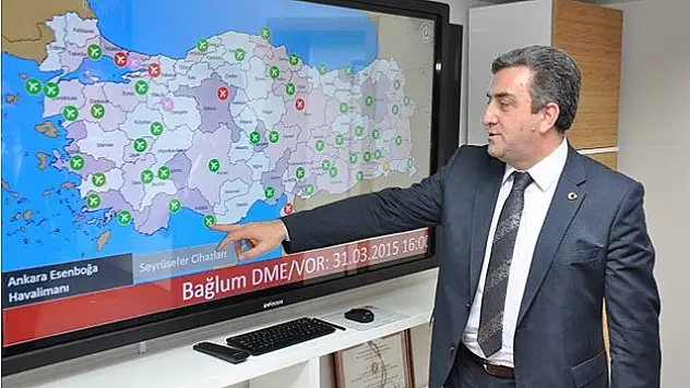 '100 kilometrede bir havalimanı