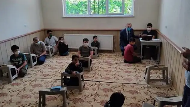 Kur'an Kursları  eğitime başladı