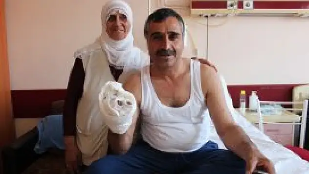 Parmaklarına yeniden kavuştu