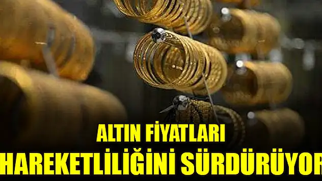 Altın fiyatları hareketliliğini sürdürüyor
