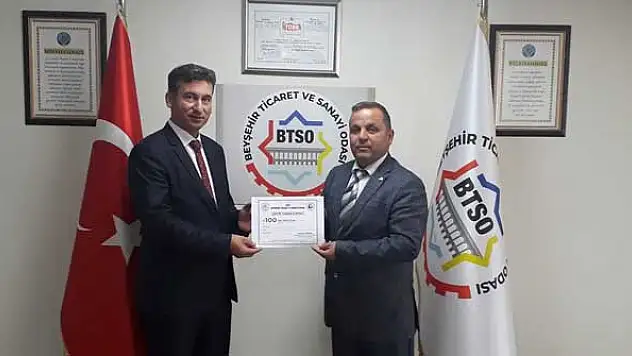 Beyşehir TSO'dan eğitime destek