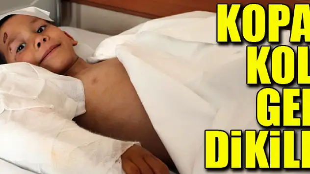 Konya'da çocuğun kopan kolu geri dikildi