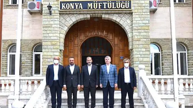 Milletvekili Akyürek'ten  Müftü Öge'ye ziyaret