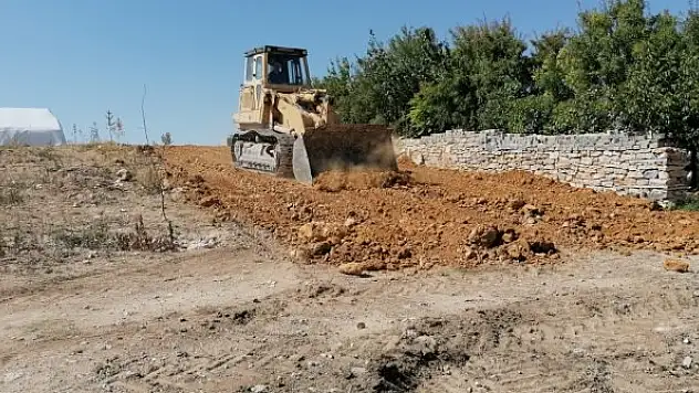 Beyşehir'de imar  yolu açma çalışmaları