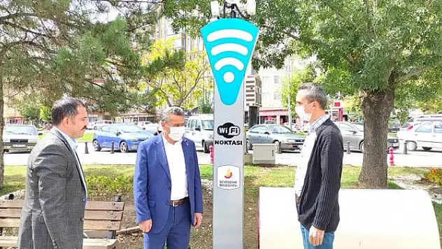 Seydişehir Belediyesi'nden  ücretsiz wifi kullanımı