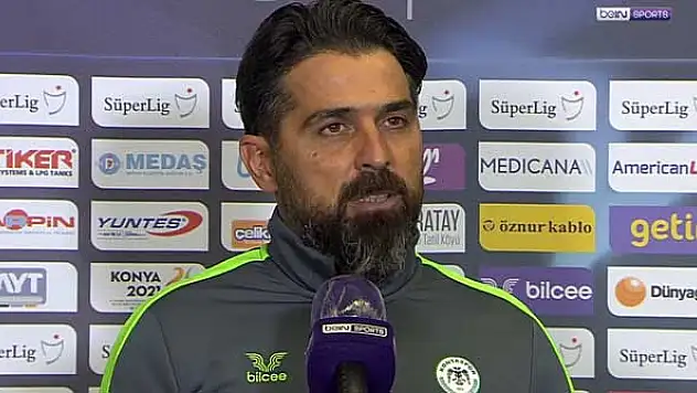 İlhan Palut: Sahada dominant bir Konyaspor vardı