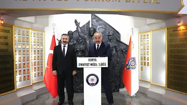 MGK Genel Sekreteri  Hacımüftüoğlu Konya'da
