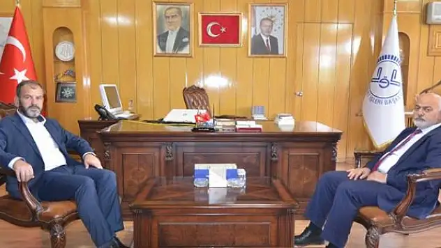 Müftü Öge'ye  ziyaretler sürüyor