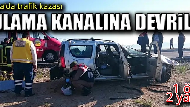 Konya'da trafik kazası: 1 ölü, 2 yaralı
