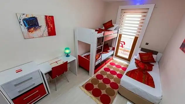 Abartılı yurt ve  barınma sorunu yok