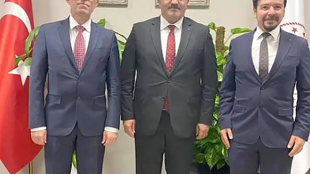Çumra heyetinden  Özçelik'e ziyaret