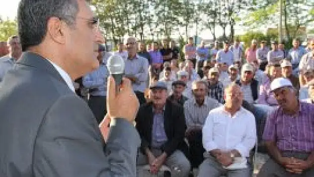 Konuk üreticilerle buluştu