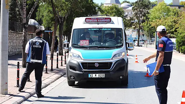 Konya'da dolmuş ücretlerine zam geliyor!