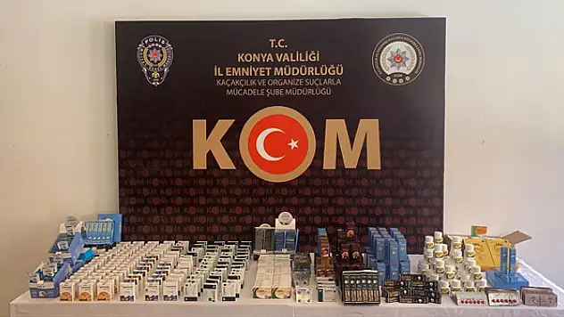 Konya'da kaçakçılık operasyonlarında 2 şüpheli yakalandı