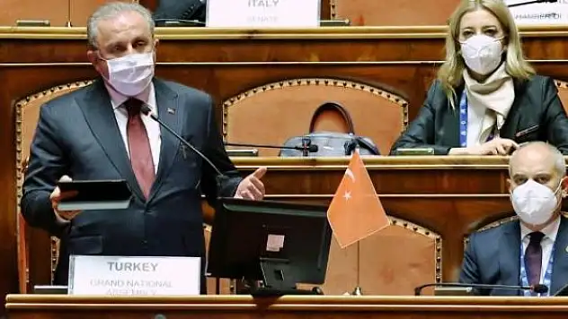 TBMM Başkanı Şentop'tan insanı merkeze alan yaklaşımın benimsenmesi çağrısı