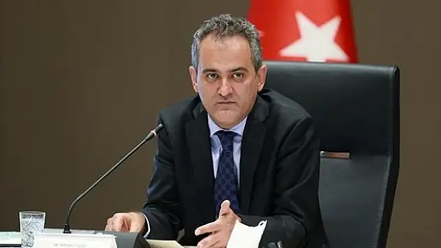 Milli Eğitim Bakanı Mahmut Özer'den yüz yüze eğitim açıklaması