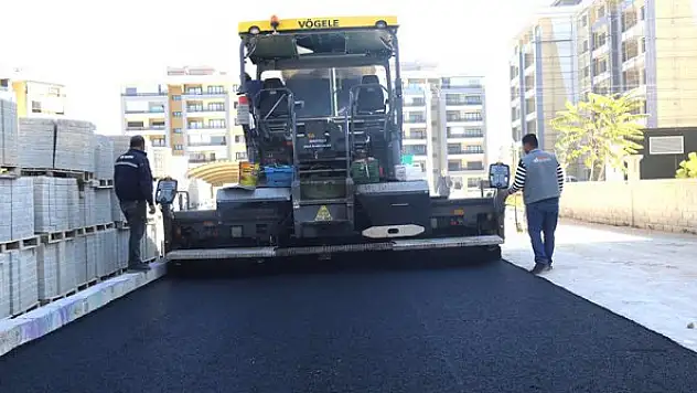 Ereğli'de asfalt  çalışmaları sürüyor