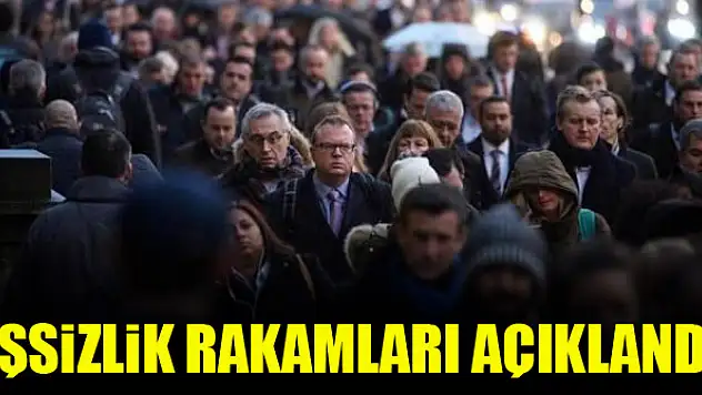 İşsizlik rakamları açıklandı