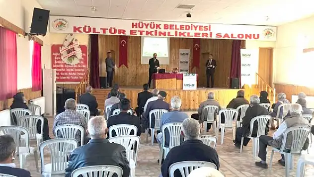 Çiftçilere  TARSİM tanıtıldı