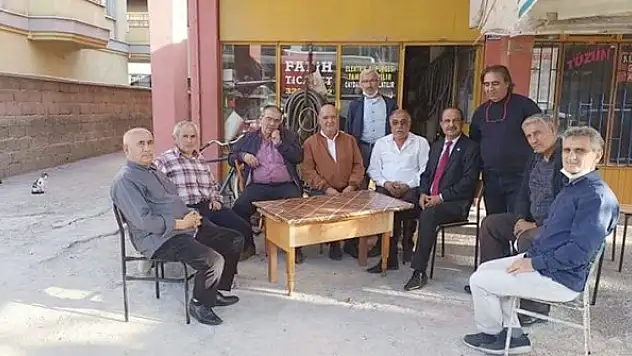 Arslan hemşehrileriyle  bir araya geldi