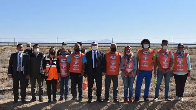 Afet risklerini azaltmak için fidan dikimi yapıldı