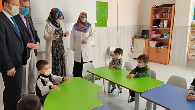 Kaymakam Yamlı'dan  Kur'an Kursuna ziyaret