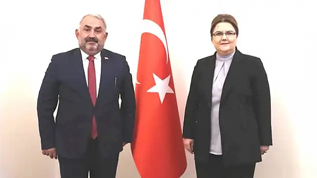 Milletvekili Etyemez  Bakan Yanık ile görüştü
