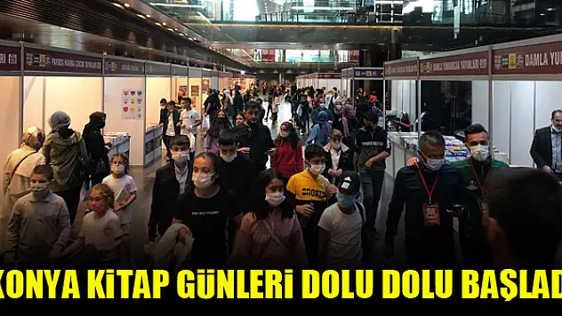 Konya Kitap Günleri dolu dolu başladı