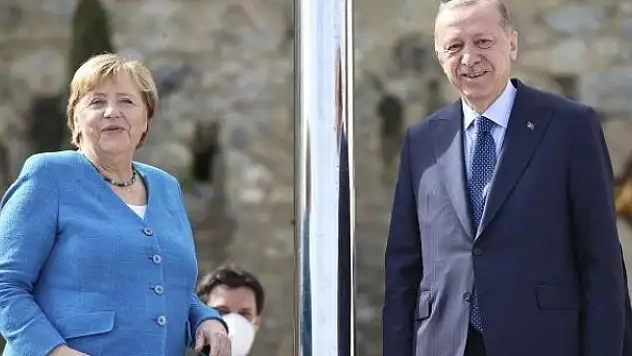Almanya Başbakanı Angela Merkel Türkiye'de