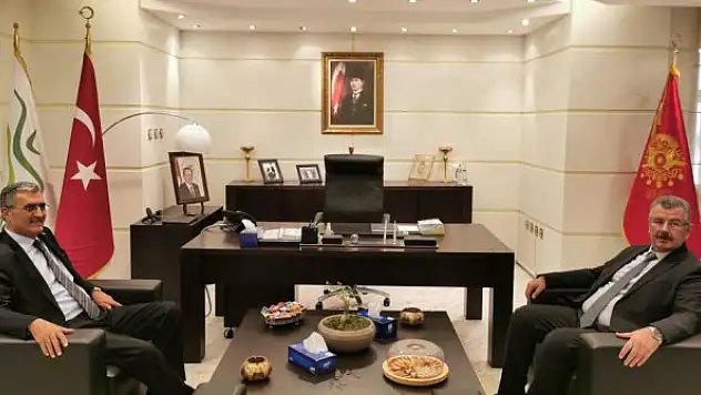 Özkan Taşpınar'dan Recep Konuk'a ziyaret
