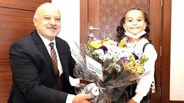 Müftü İmamoğlu  öğrencileri ağırladı